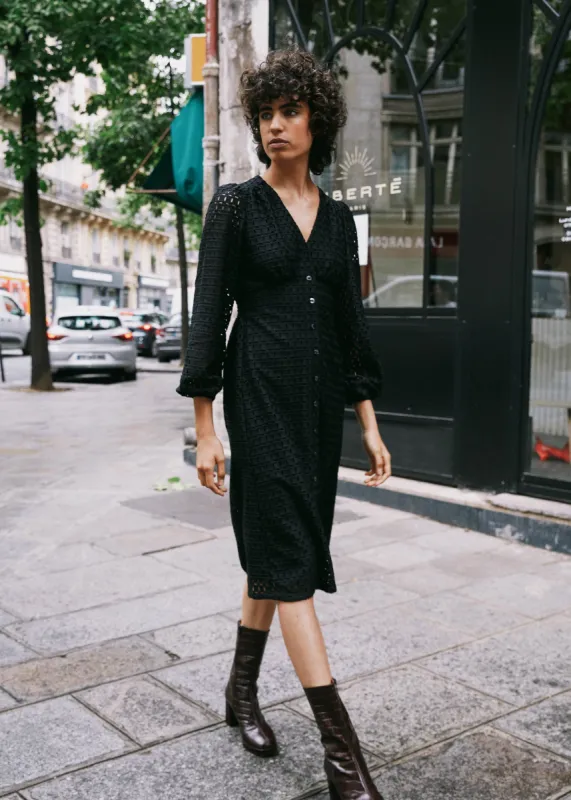 ROBE WENDY NOIR sold by FRNCH