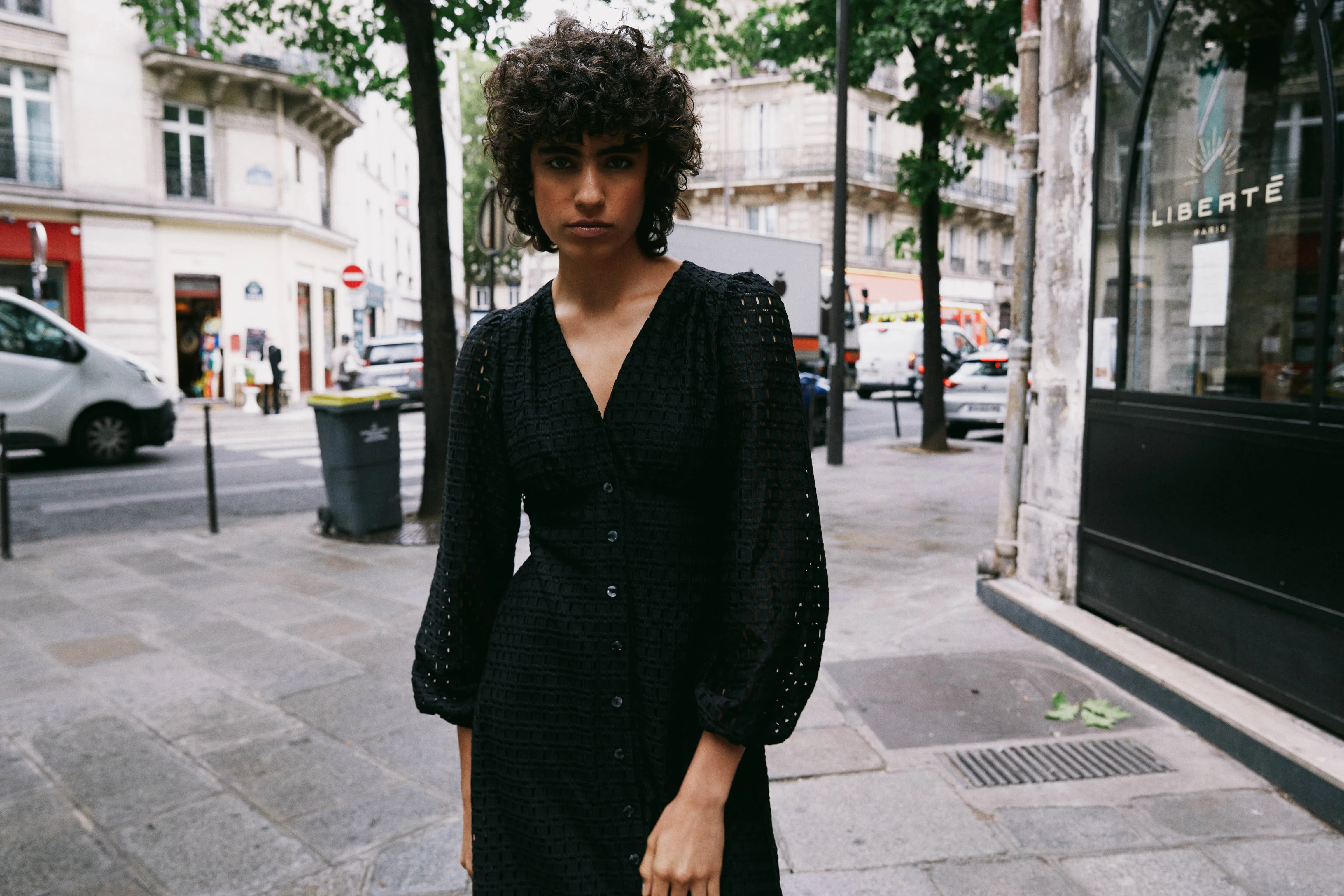 ROBE WENDY NOIR sold by FRNCH product image thumbnail 3