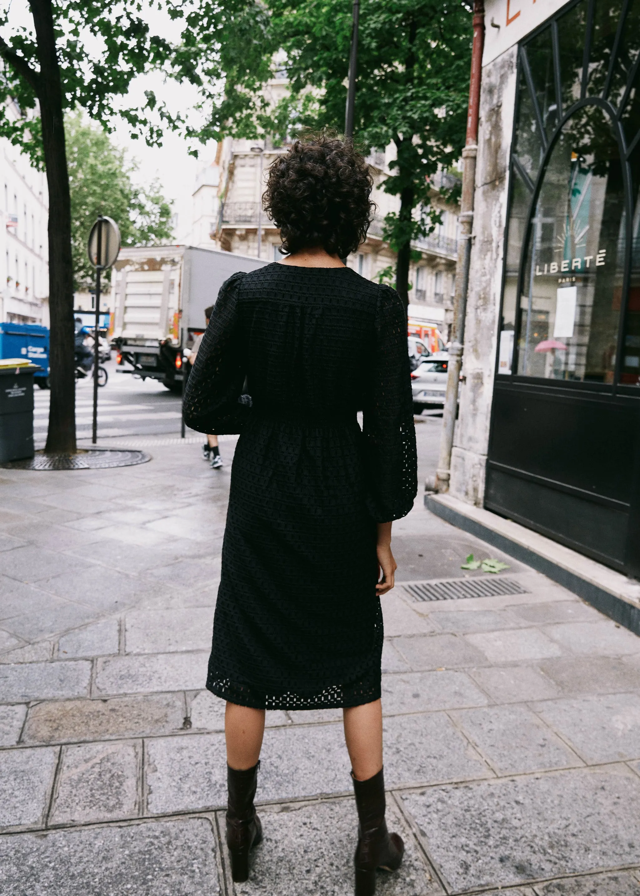 ROBE WENDY NOIR sold by FRNCH product image thumbnail 2