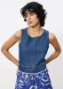 Top DAFNE Bleu jean sold by FRNCH