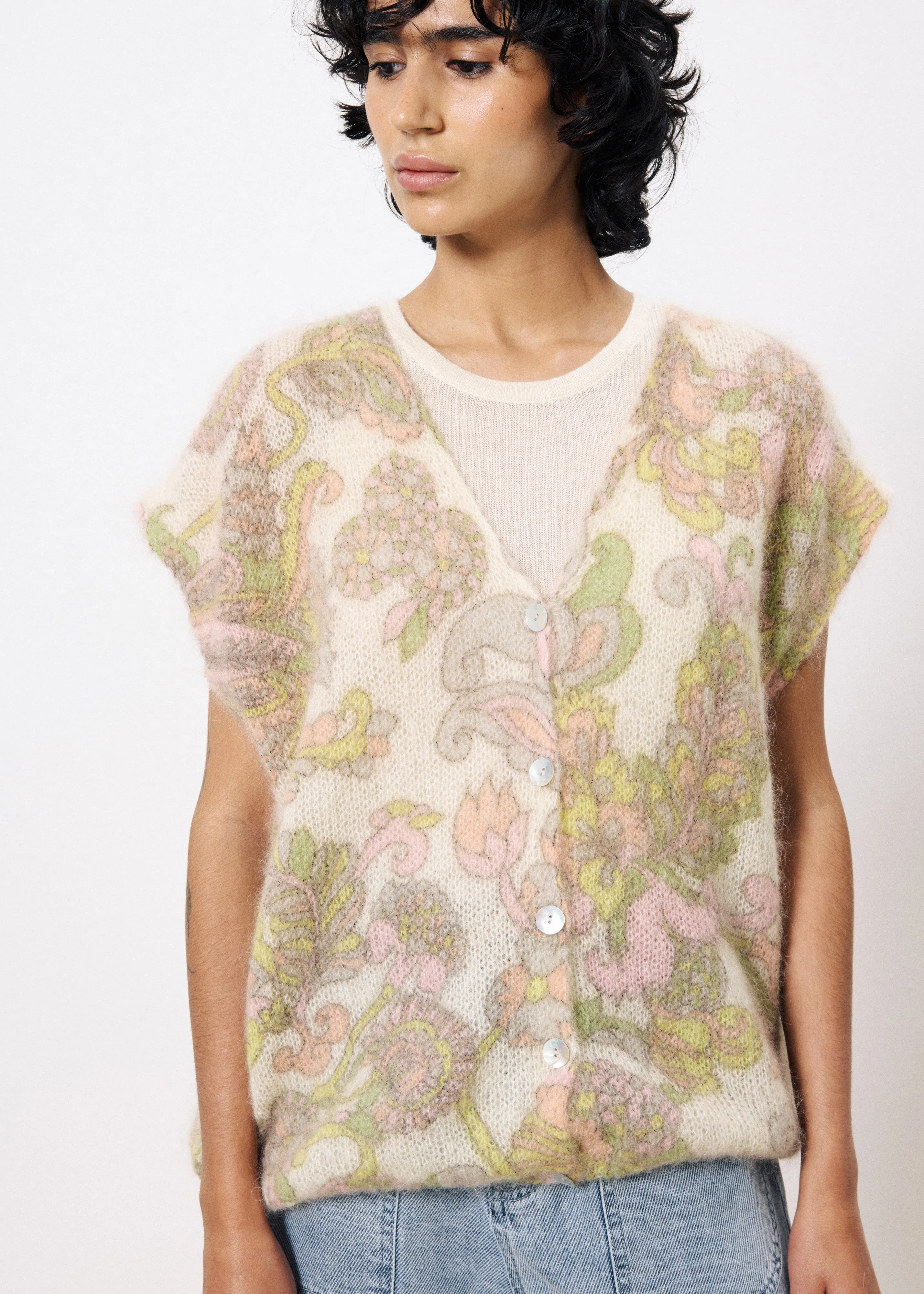 Cardigan NEVY Cachemire sold by FRNCH product image thumbnail 4