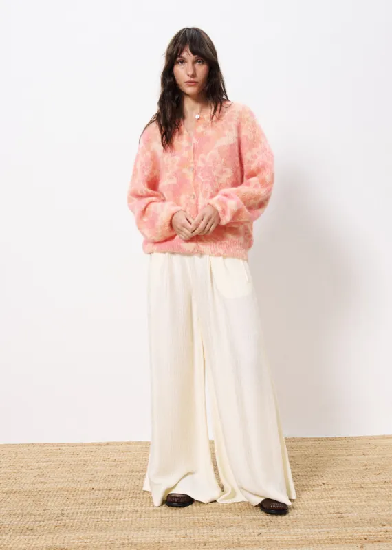 Cardigan CALIXTA Fleurs edition made by FRNCH