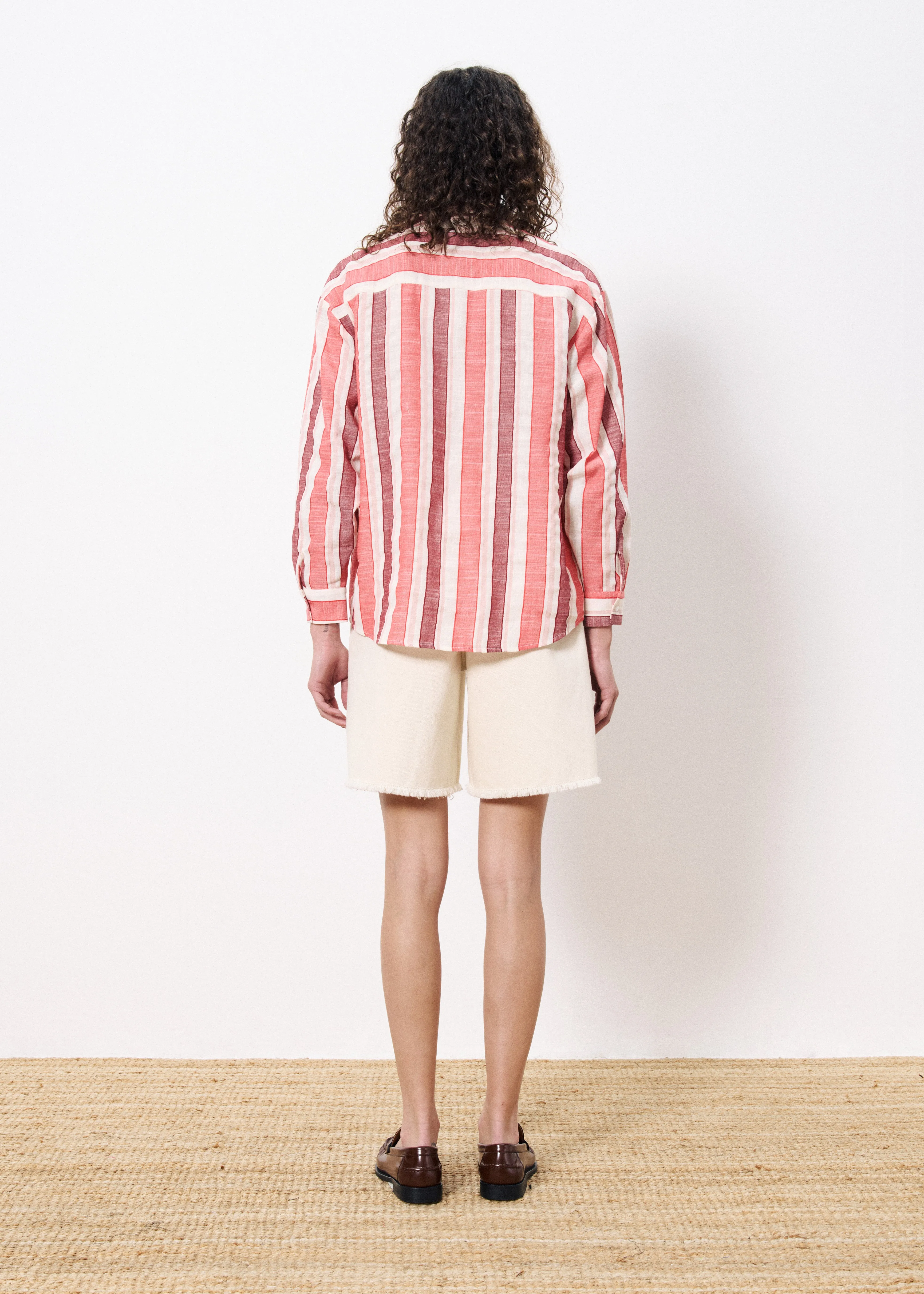 Chemise IZUMI Rouge sold by FRNCH product image thumbnail 3