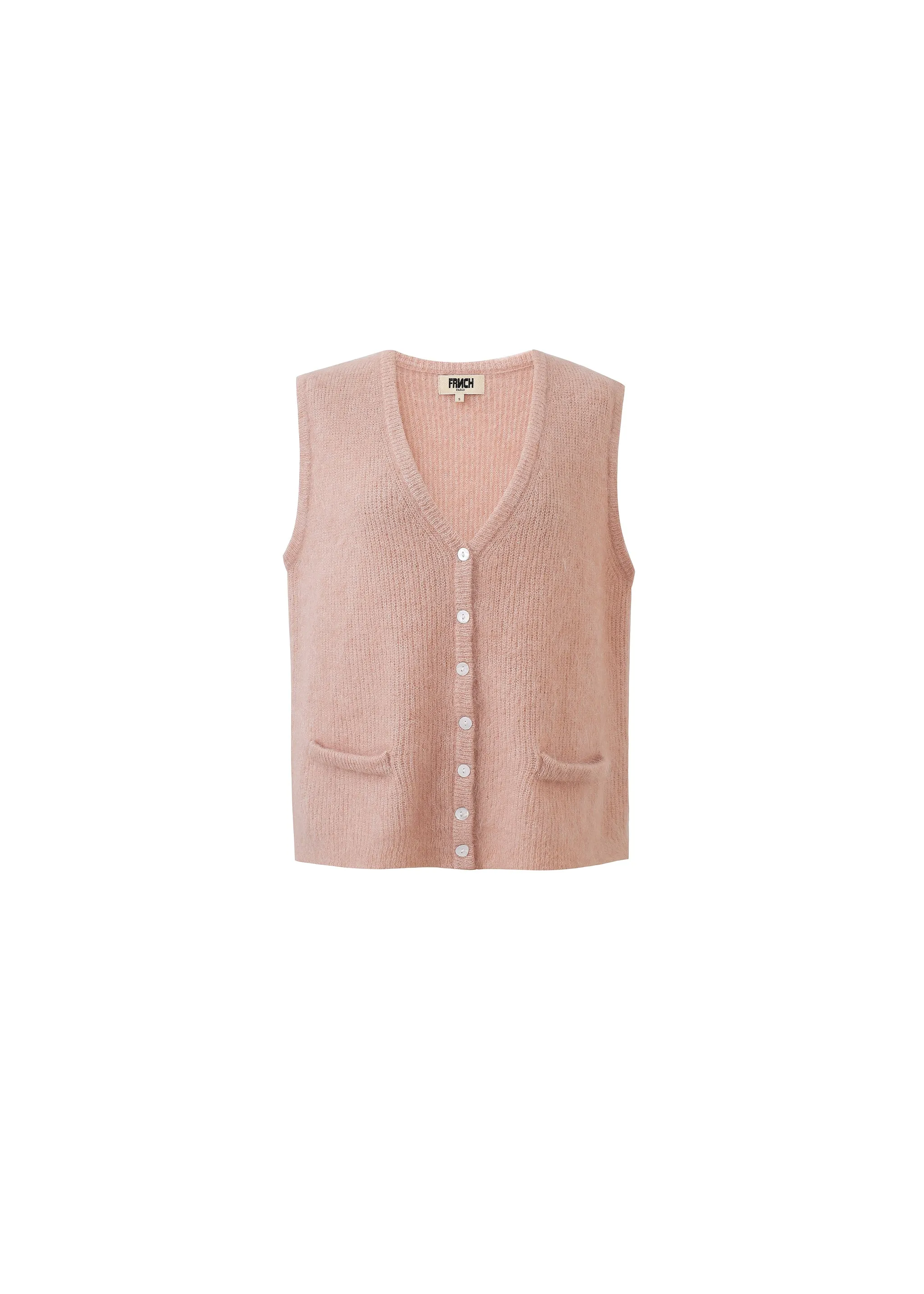 Cardigan MELIZA Rose pale sold by FRNCH product image thumbnail 5
