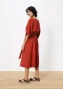 Robe NICKIE Brique sold by FRNCH