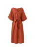 Robe NICKIE Brique sold by FRNCH