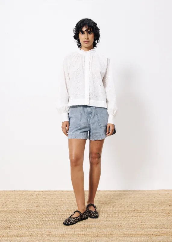 Chemise ECRIN Blanc sold by FRNCH