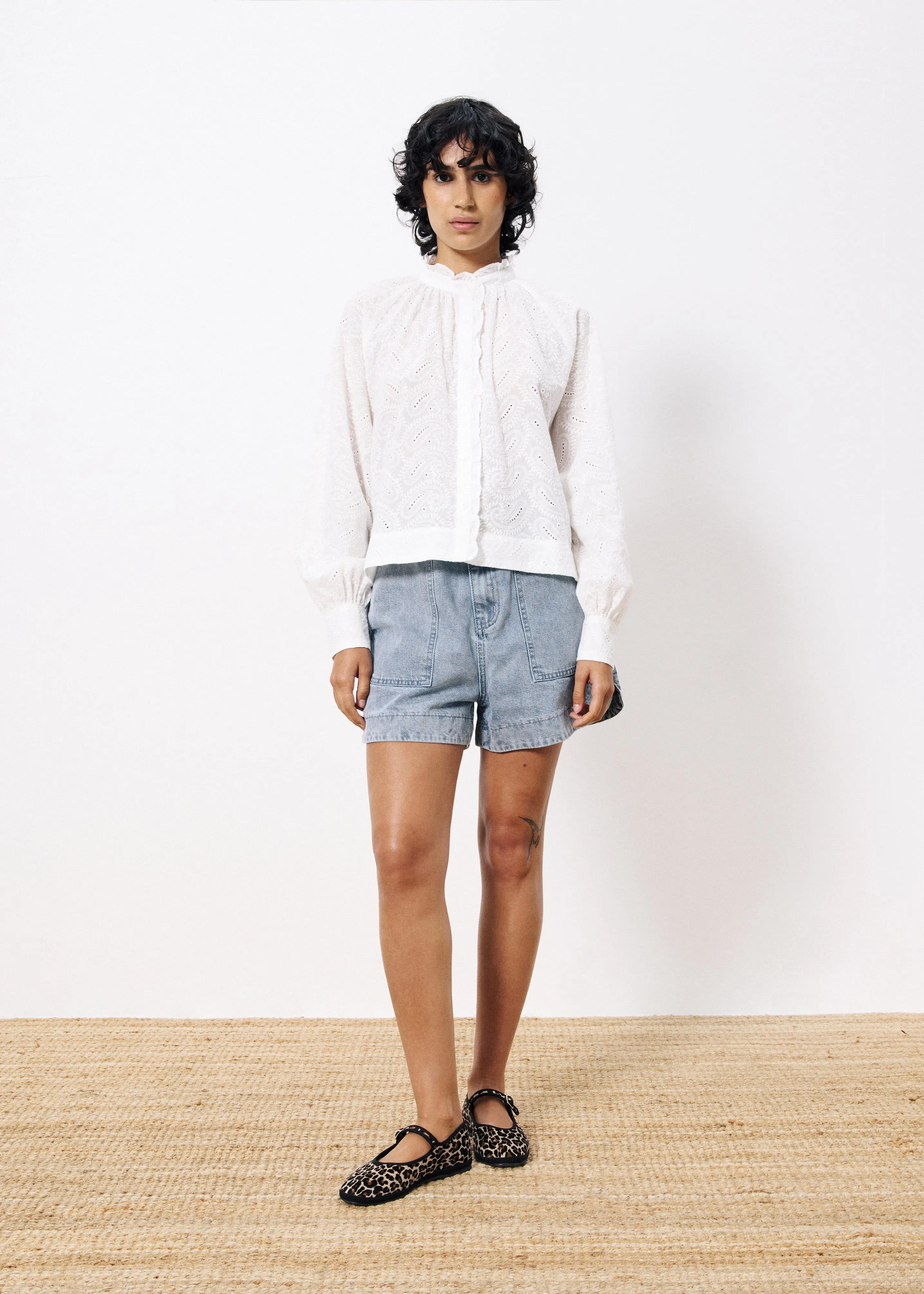 Chemise ECRIN Blanc sold by FRNCH