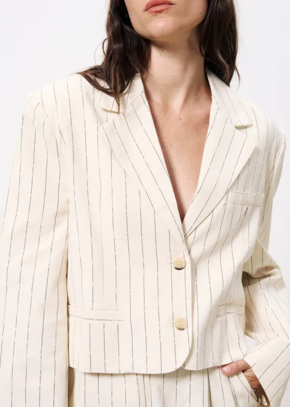 Blazer ABASSIA Creme sold by FRNCH