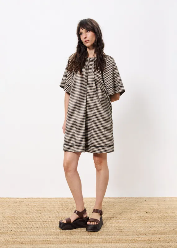 Robe AFIDA Noir sold by FRNCH