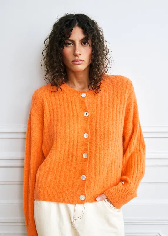 Gilet ELENE ORANGE sold by FRNCH