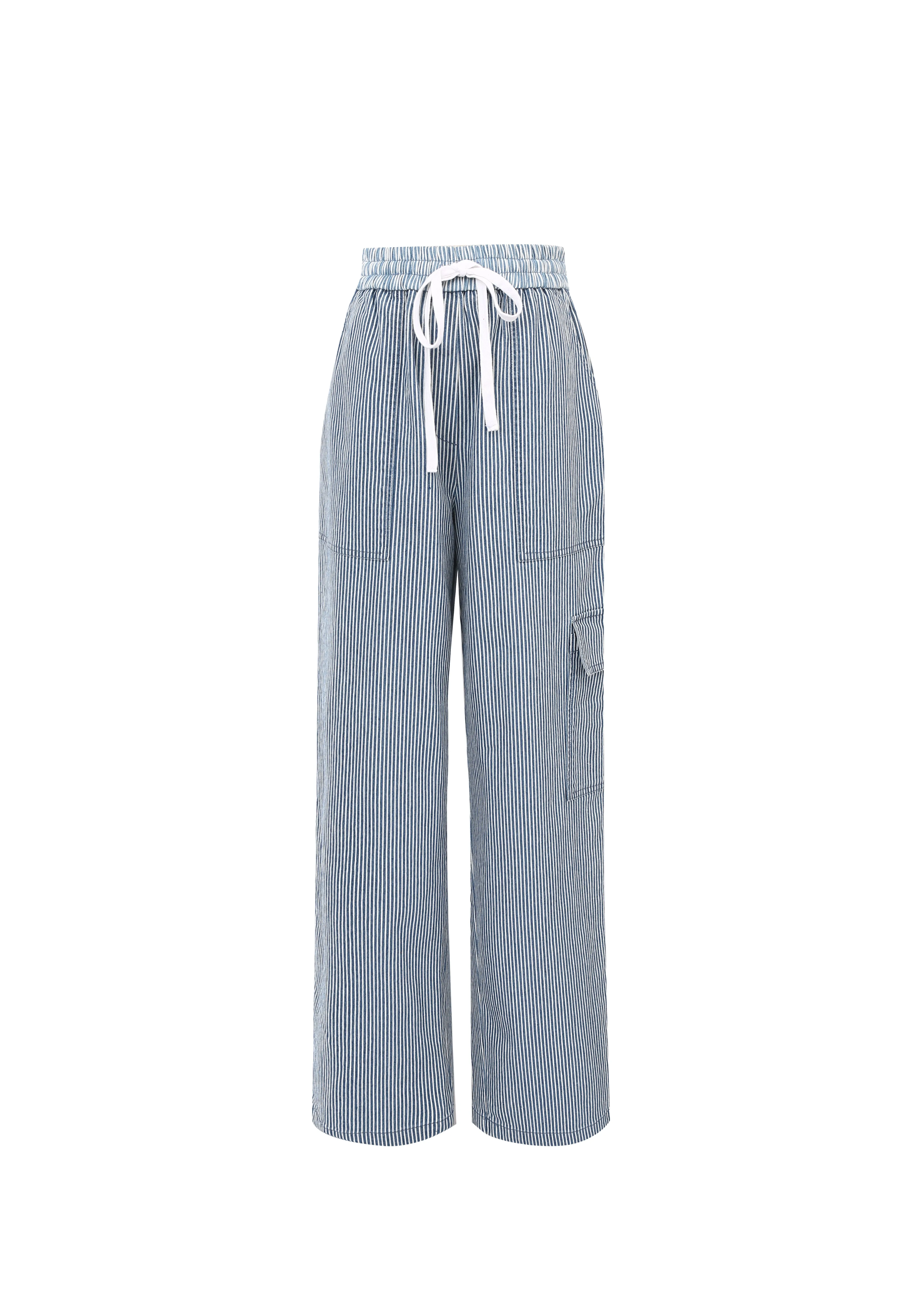 Pantalon POLETTE Bleu jean sold by FRNCH product image thumbnail 5