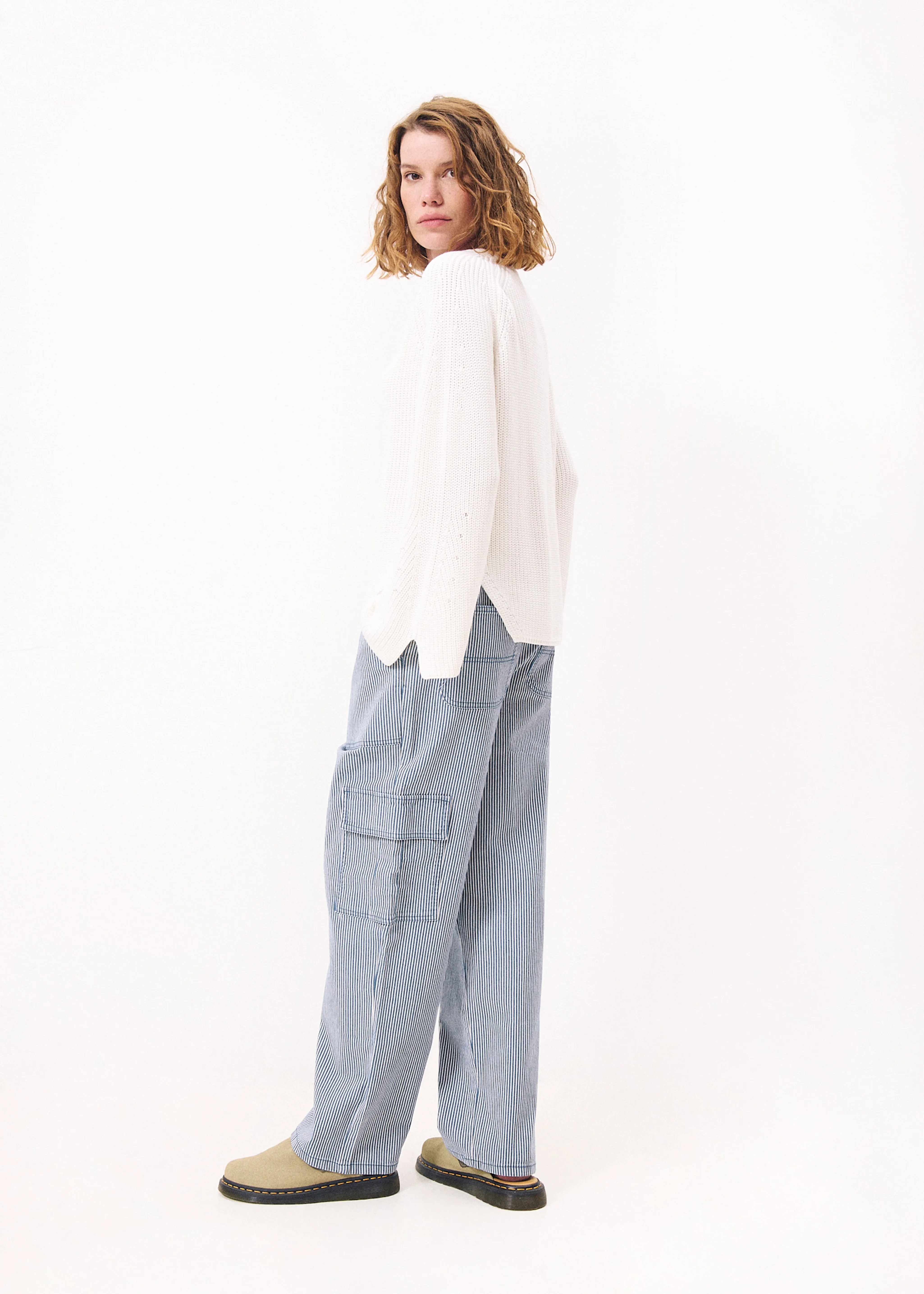 Pantalon POLETTE Bleu jean sold by FRNCH product image thumbnail 3