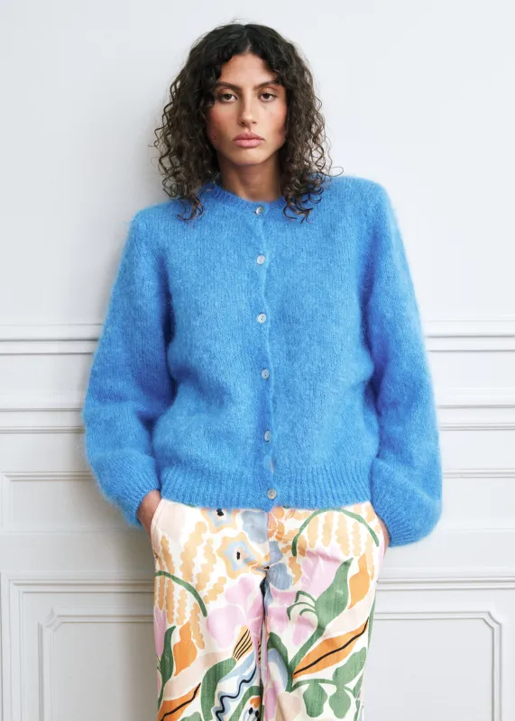 Gilet CALIXTA Bleu electrique sold by FRNCH