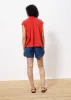 Chemise PRICILLE Rouge sold by FRNCH