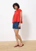 Chemise PRICILLE Rouge sold by FRNCH