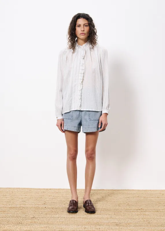 Chemise CELENA Blanc sold by FRNCH