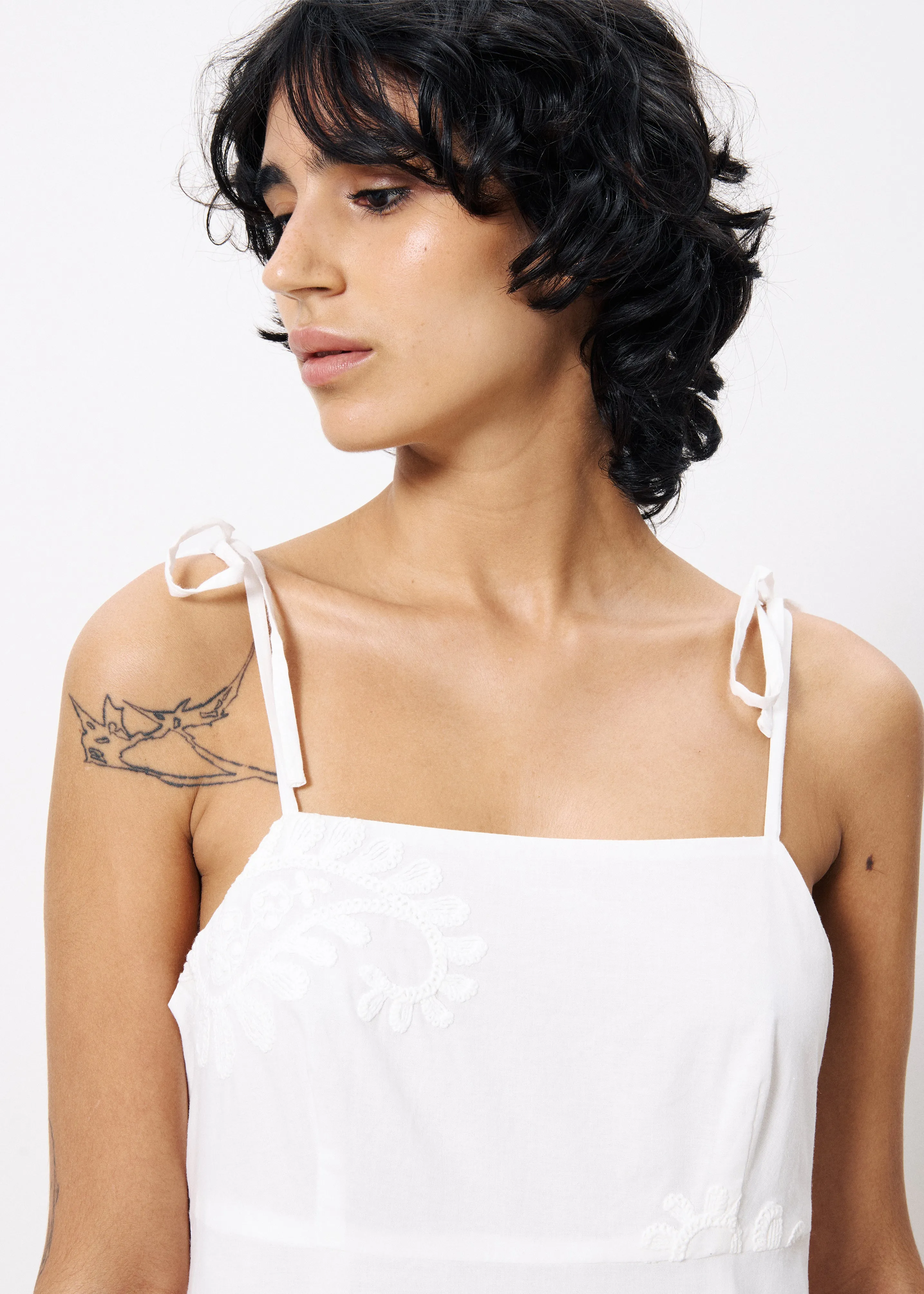 Robe NACERA Blanc sold by FRNCH product image thumbnail 4