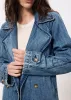 Trench CARMELINA Bleu jean sold by FRNCH
