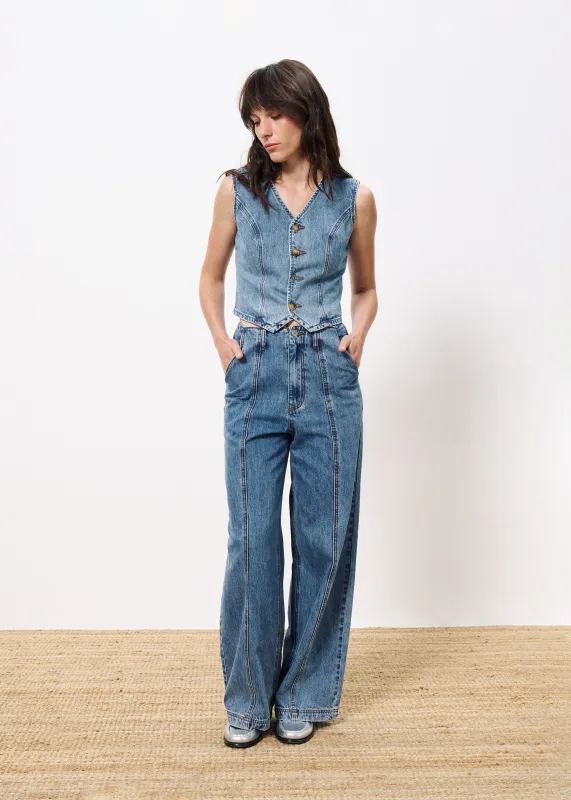 Jean AELA Bleu jean sold by FRNCH