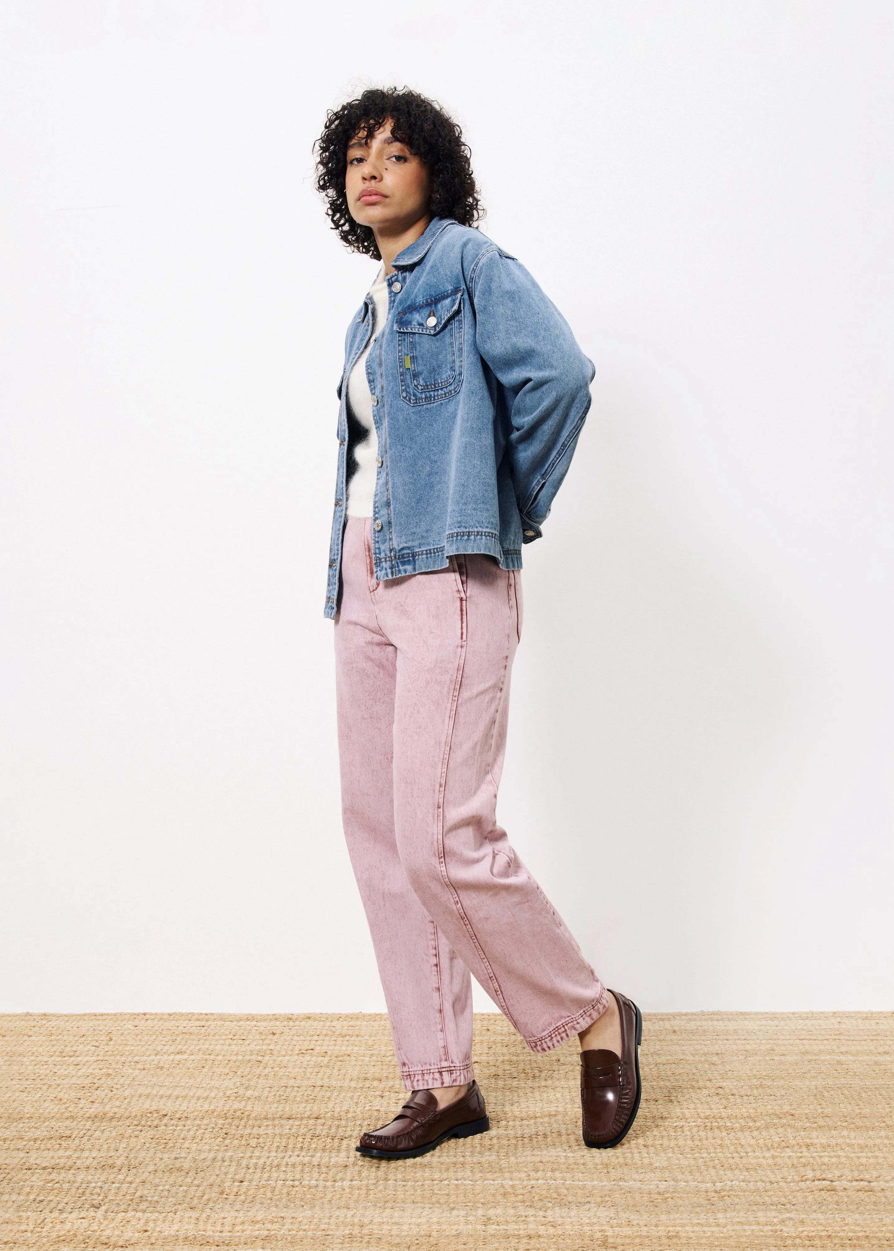 Veste DAINA Bleu jean sold by FRNCH