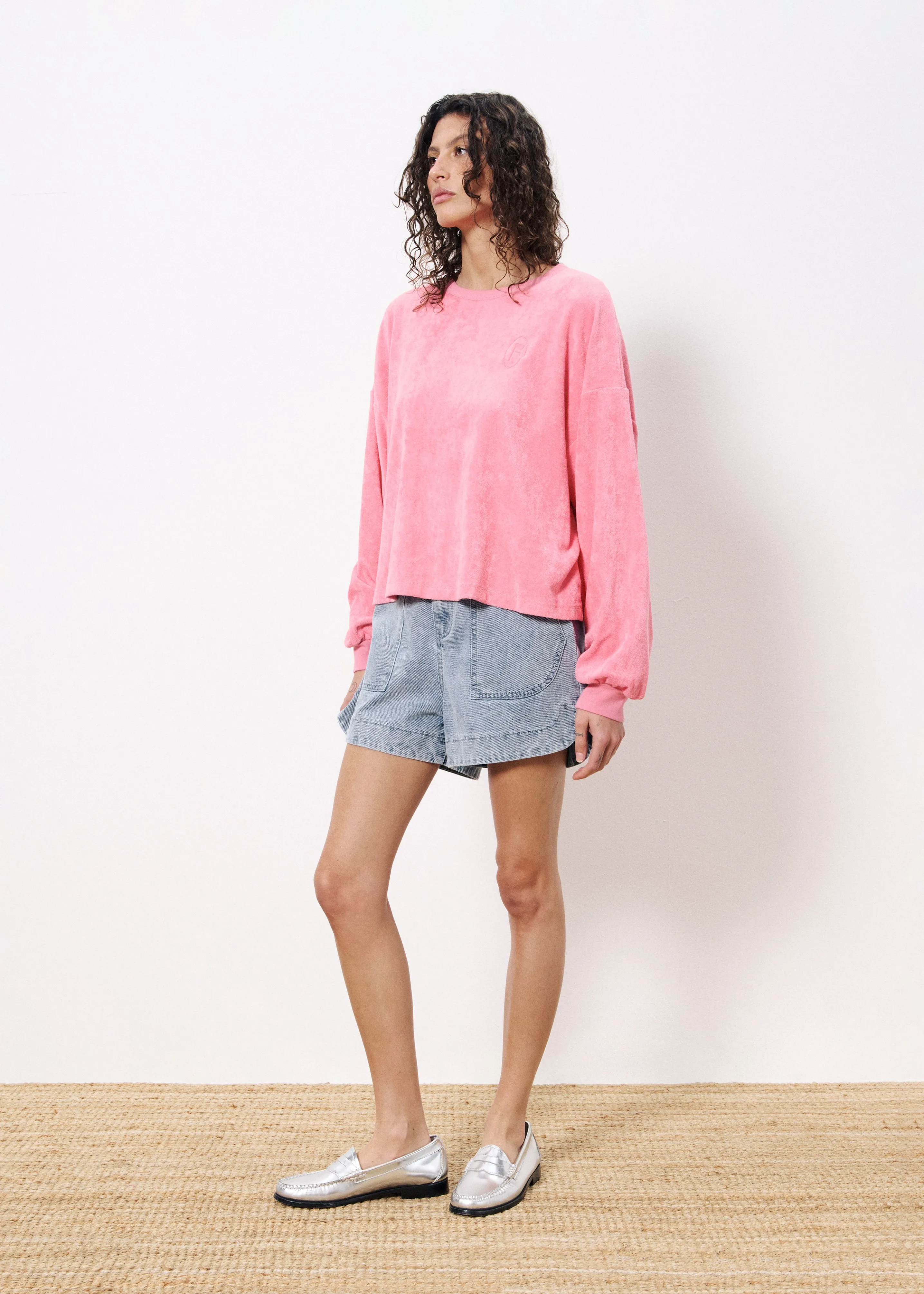 Sweatshirt CALLISTE Rose sold by FRNCH product image thumbnail 3
