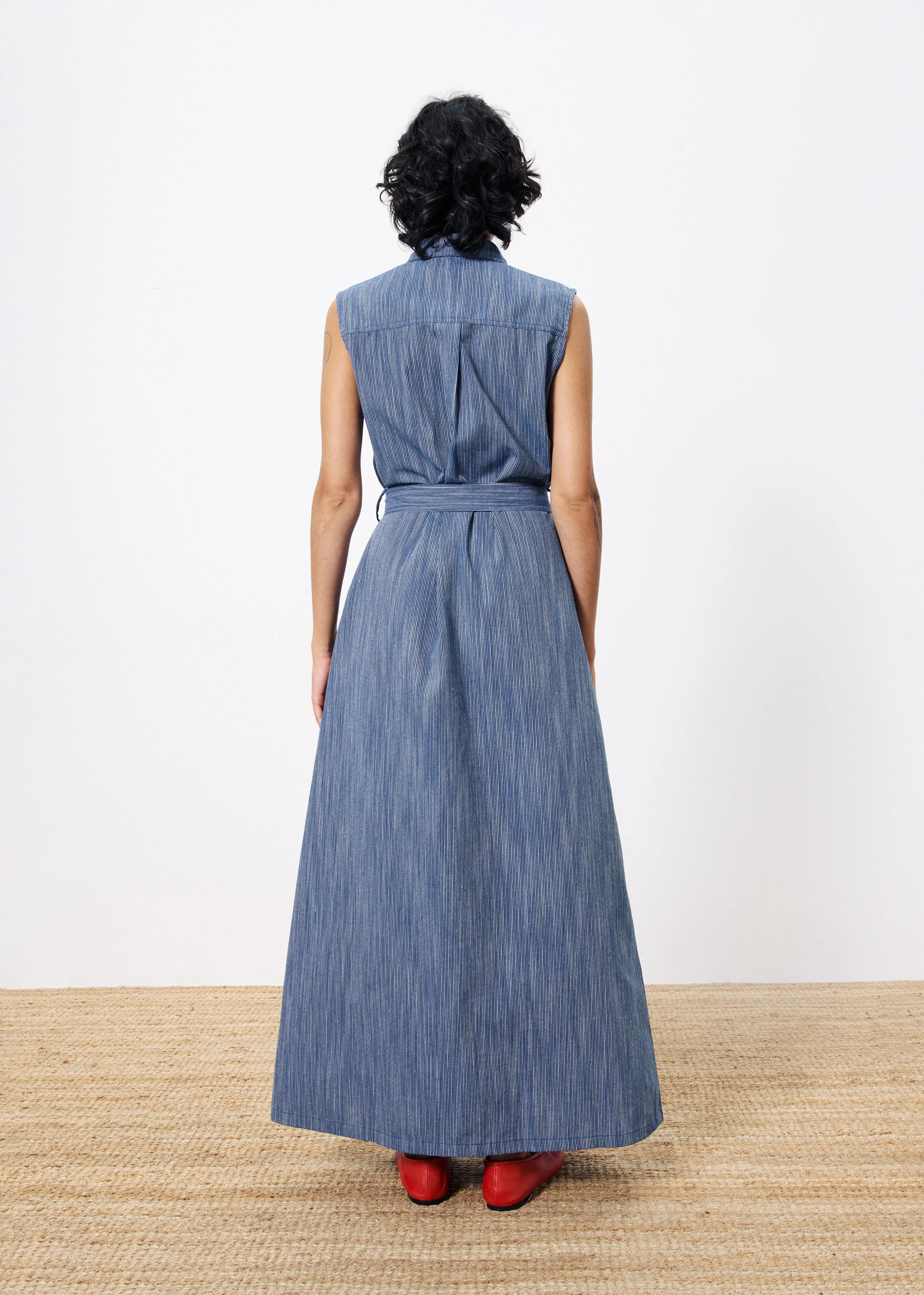 Robe SCARLET Bleu marine sold by FRNCH product image thumbnail 3