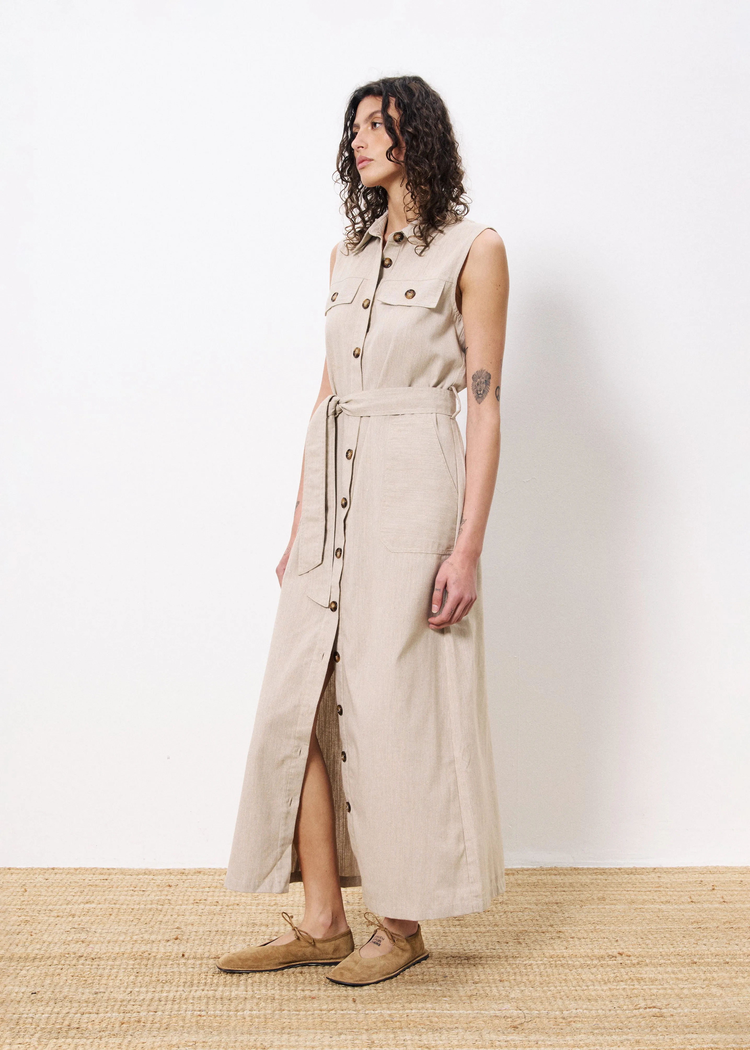 Robe SCARLET Beige sold by FRNCH product image thumbnail 2