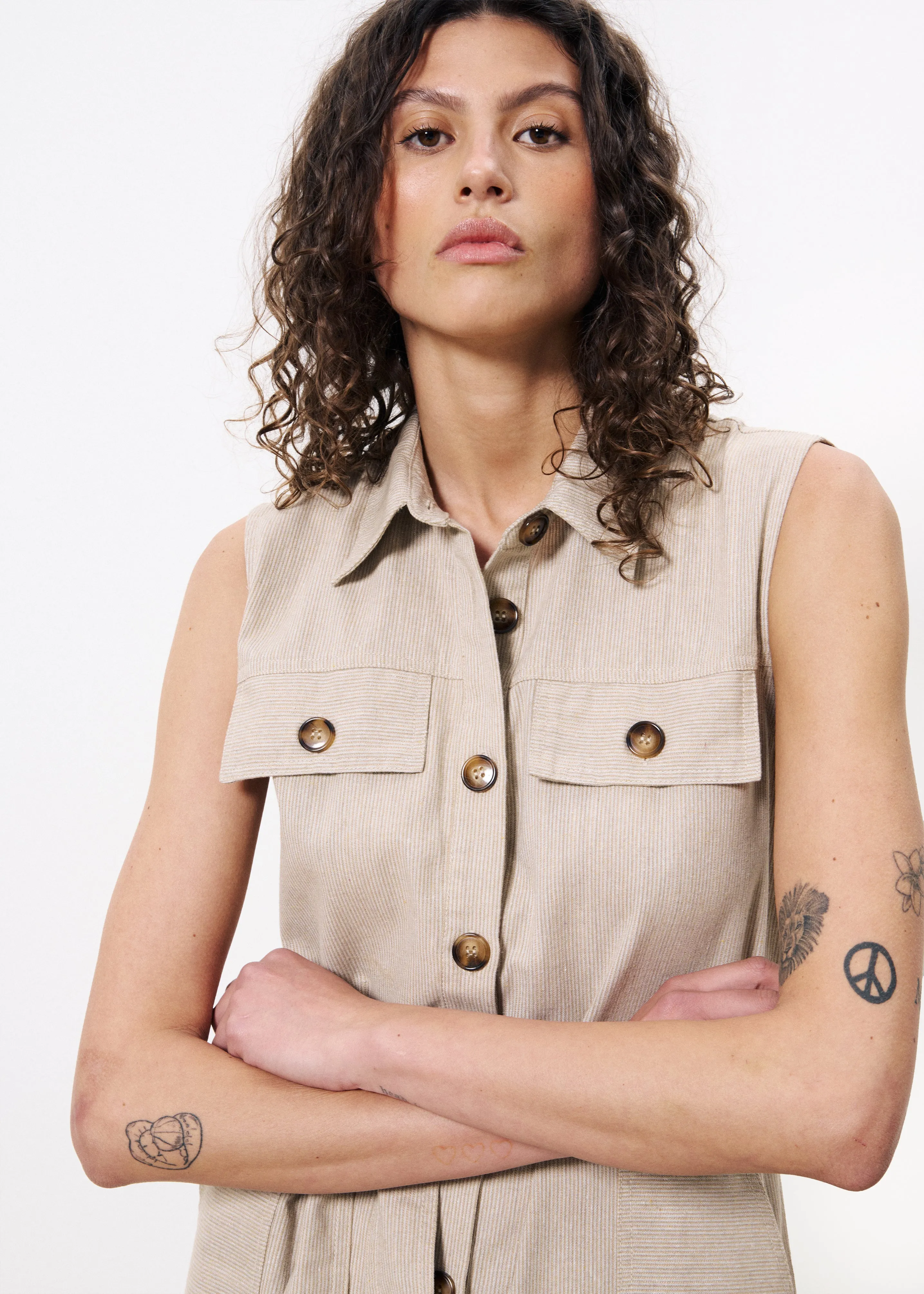 Robe SCARLET Beige sold by FRNCH product image thumbnail 4