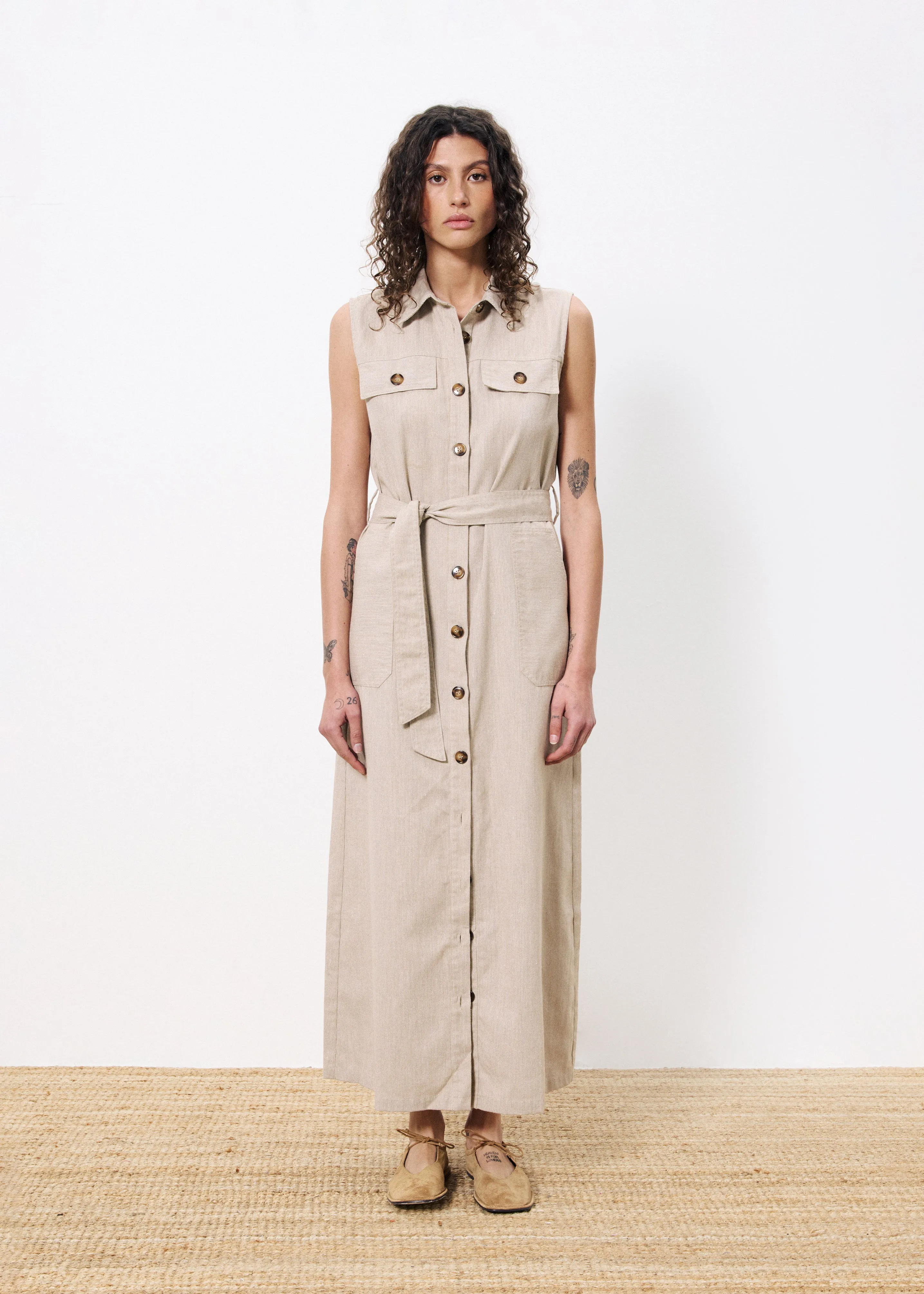 Robe SCARLET Beige sold by FRNCH