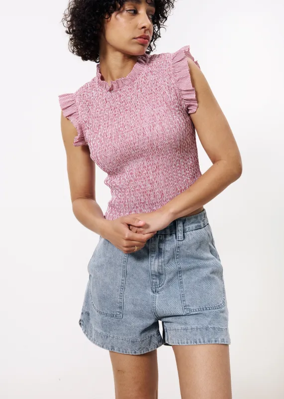 Top CANDELARIA Rouge sold by FRNCH