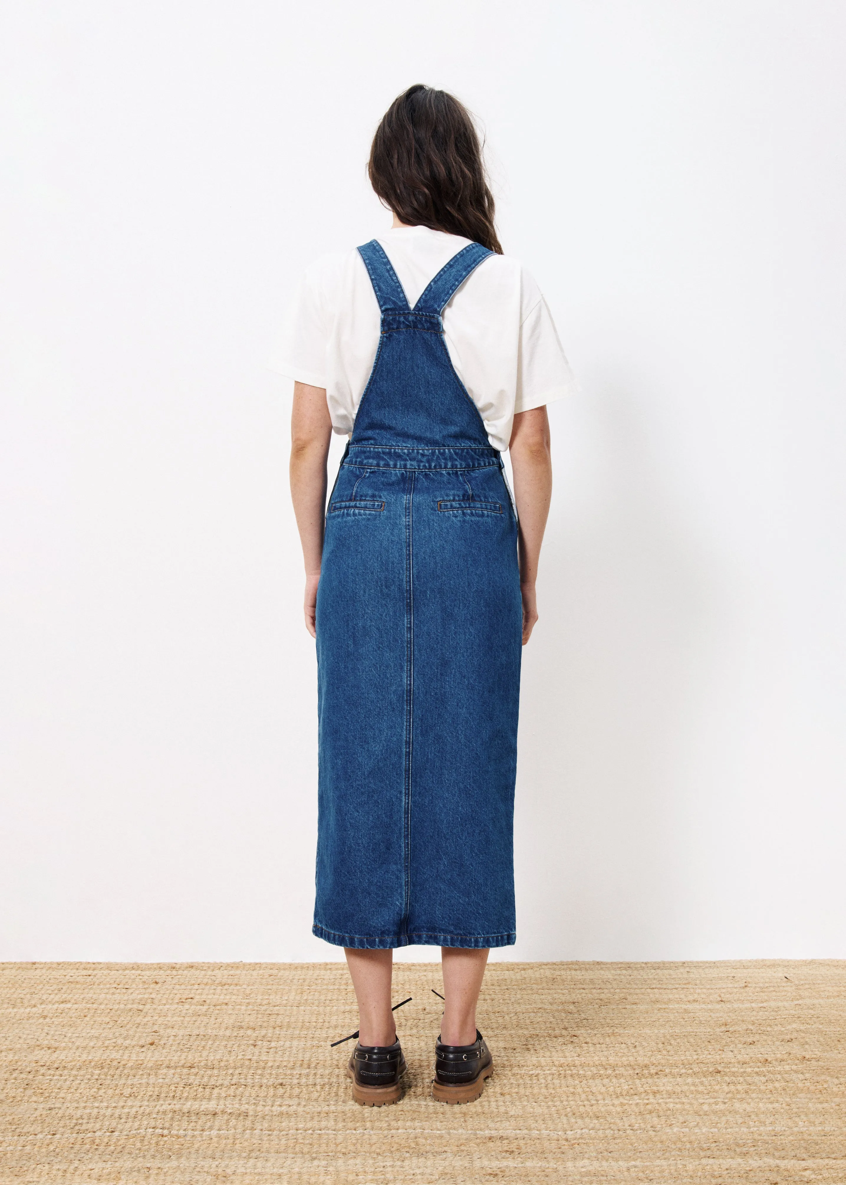 Robe salopette SELVI Bleu jean sold by FRNCH product image thumbnail 3