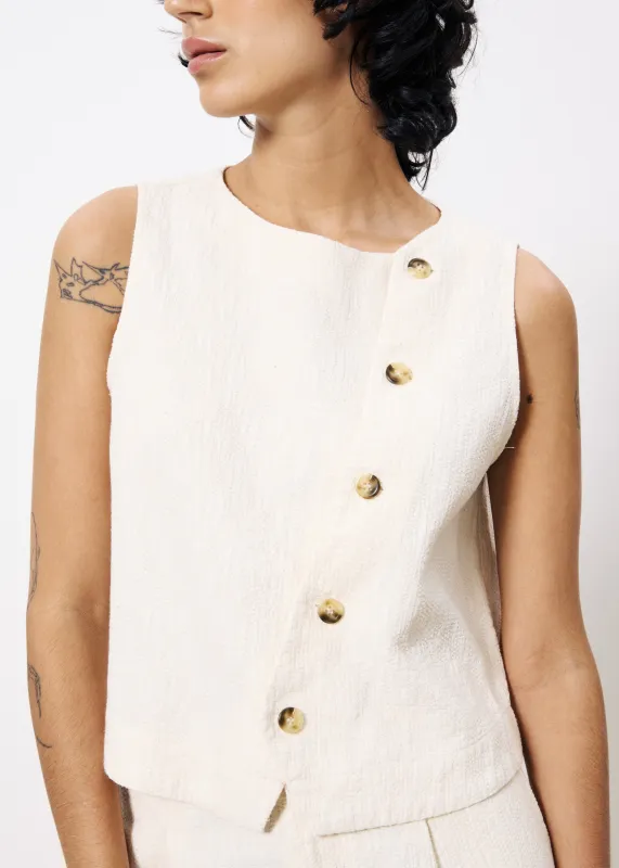 Top PAMPHILIA Creme sold by FRNCH