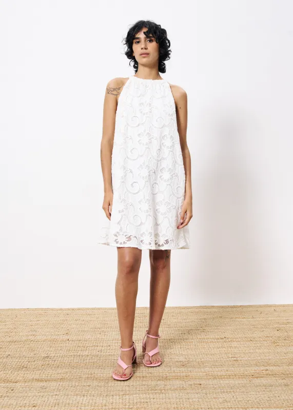 Robe AFNANE Blanc sold by FRNCH