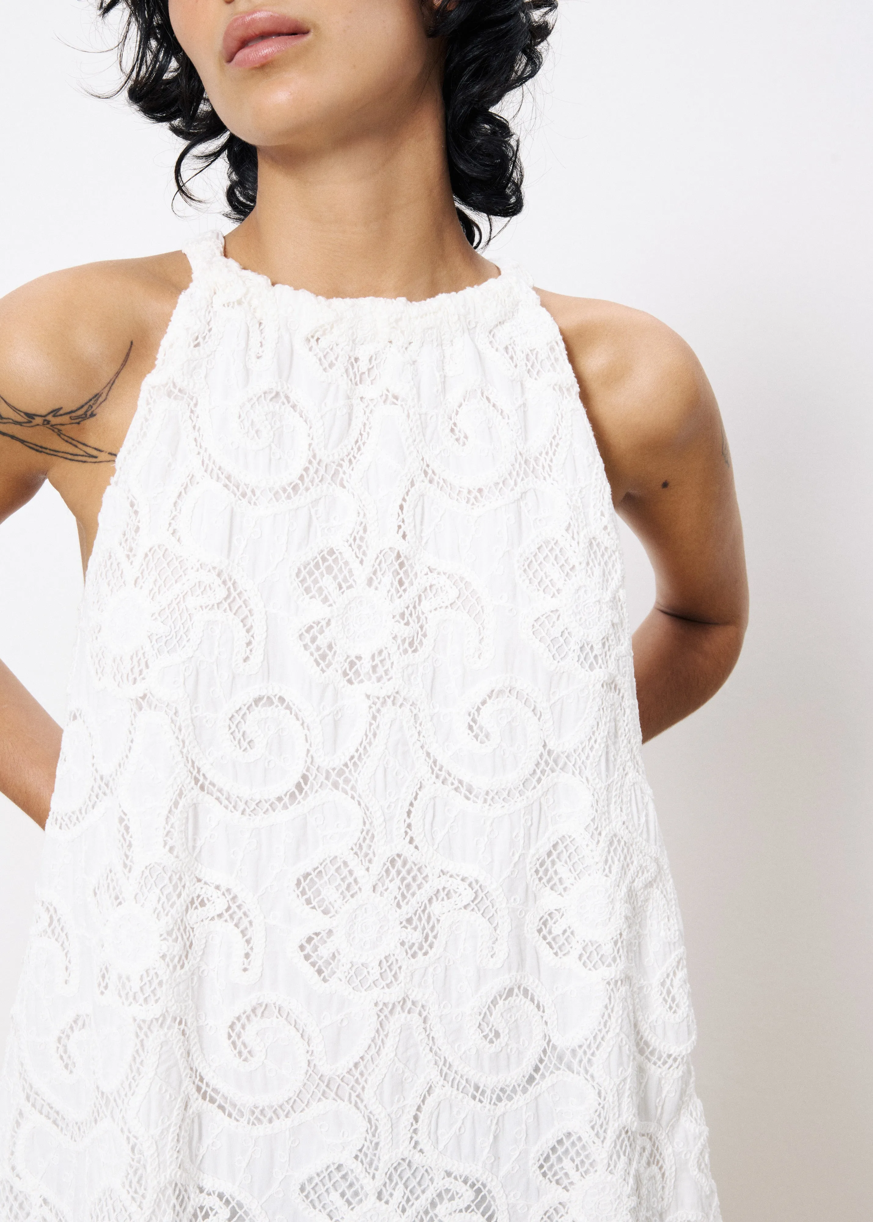 Robe AFNANE Blanc sold by FRNCH product image thumbnail 5