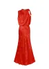 Robe NELCIE Rouge sold by FRNCH