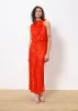 Robe NELCIE Rouge sold by FRNCH