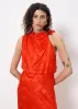 Robe NELCIE Rouge sold by FRNCH