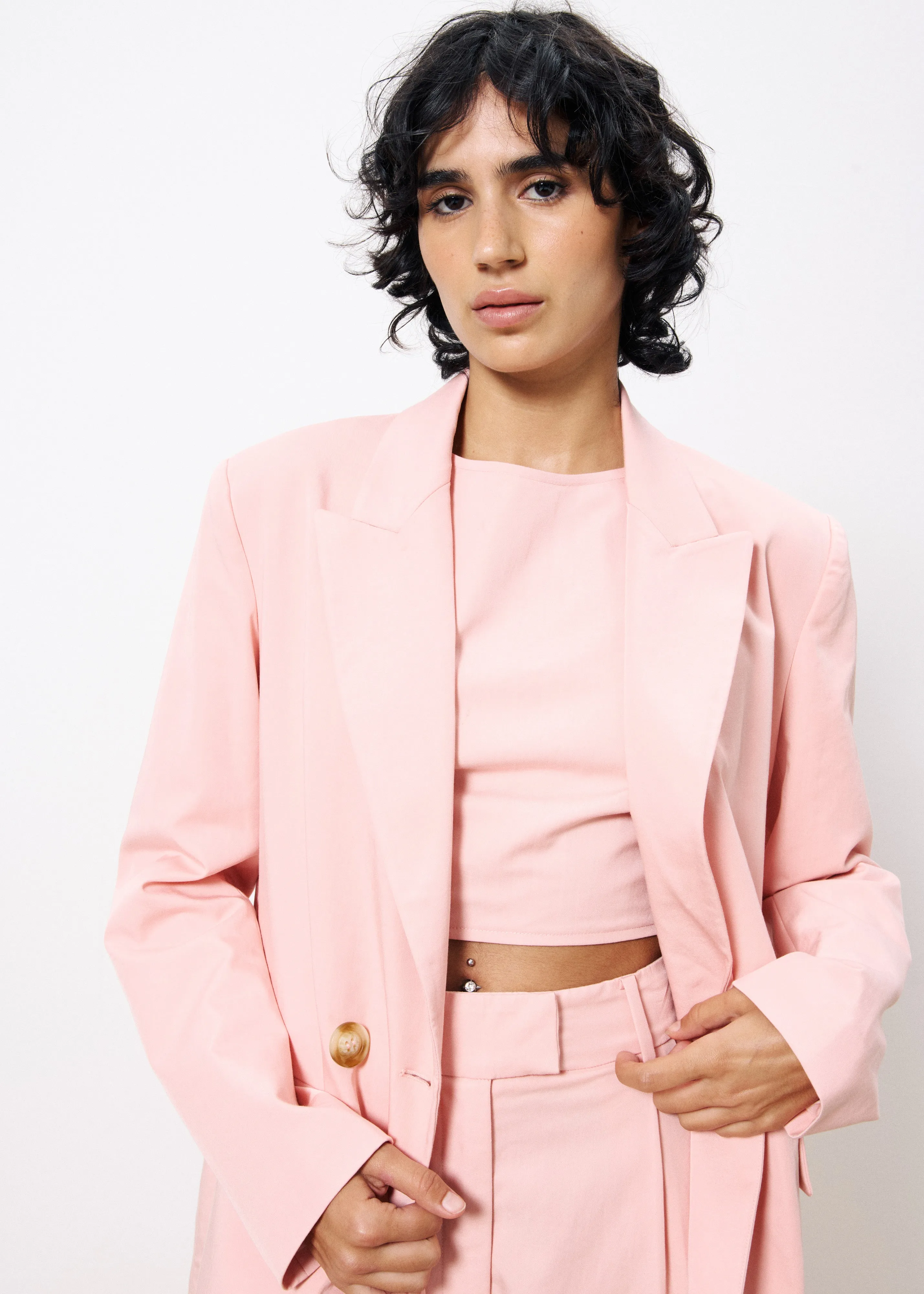 Blazer GARANCE Rose pale sold by FRNCH product image thumbnail 4