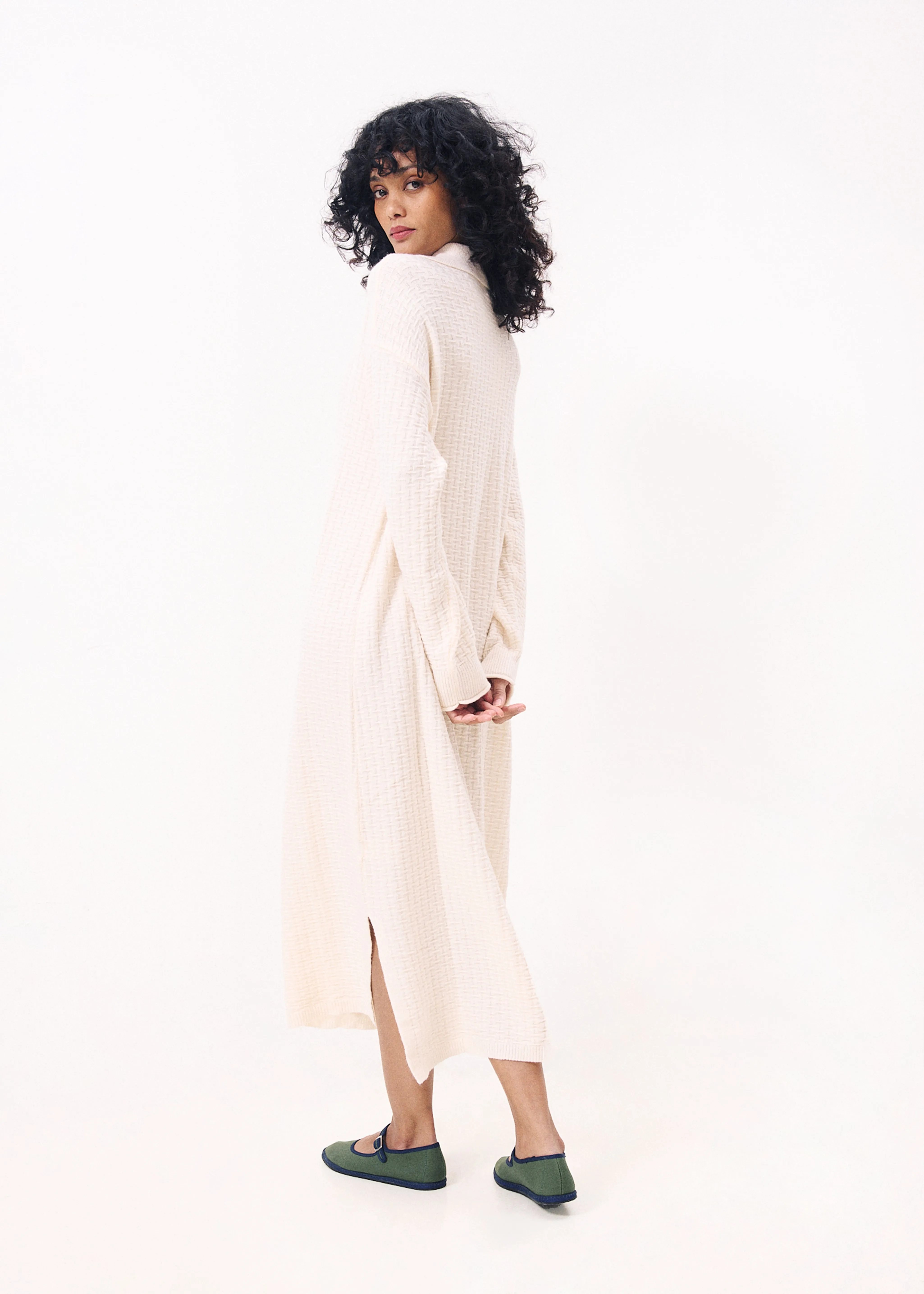 Robe TIMEA Creme sold by FRNCH product image thumbnail 4