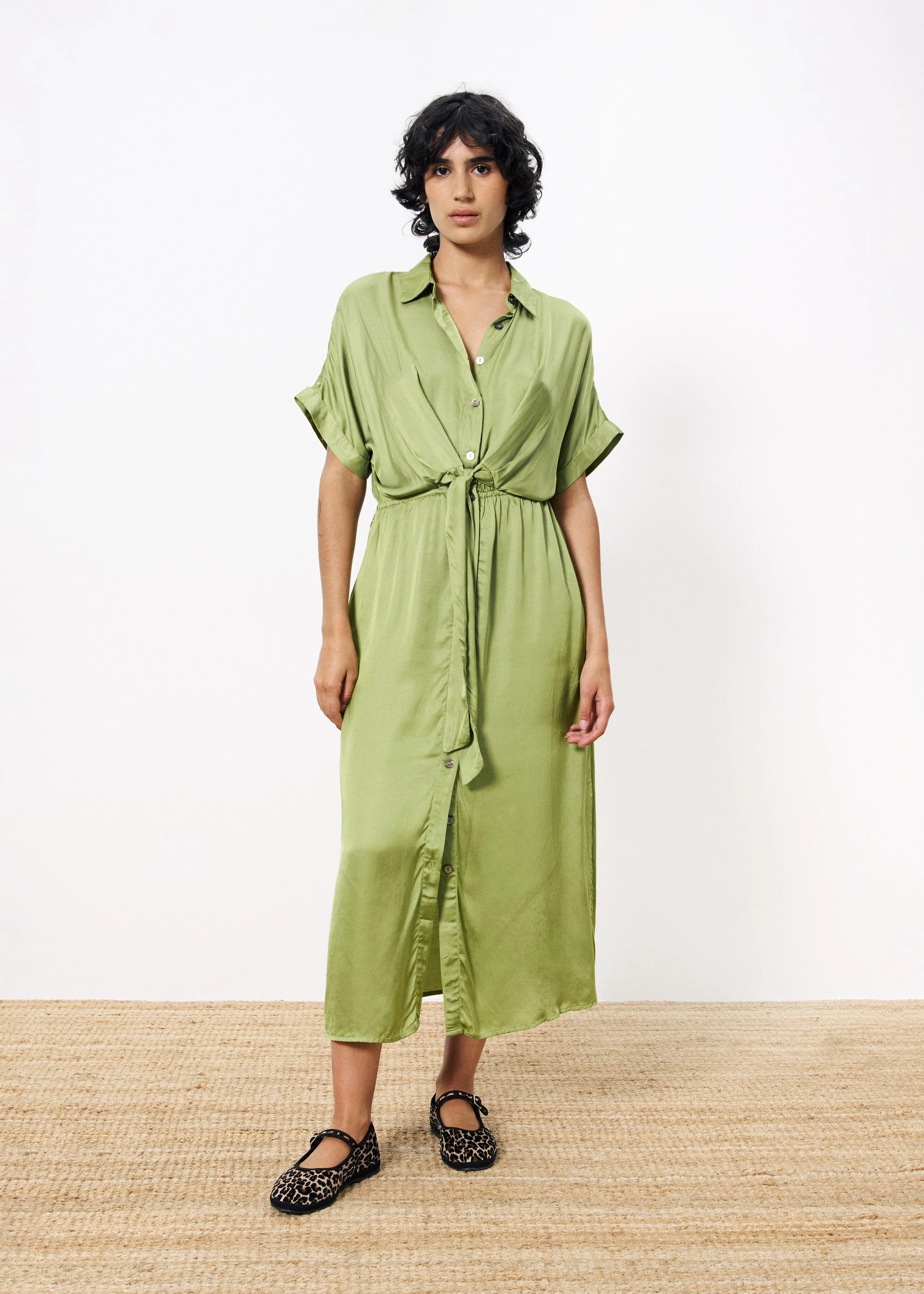 Robe ESTEE Citron vert sold by FRNCH