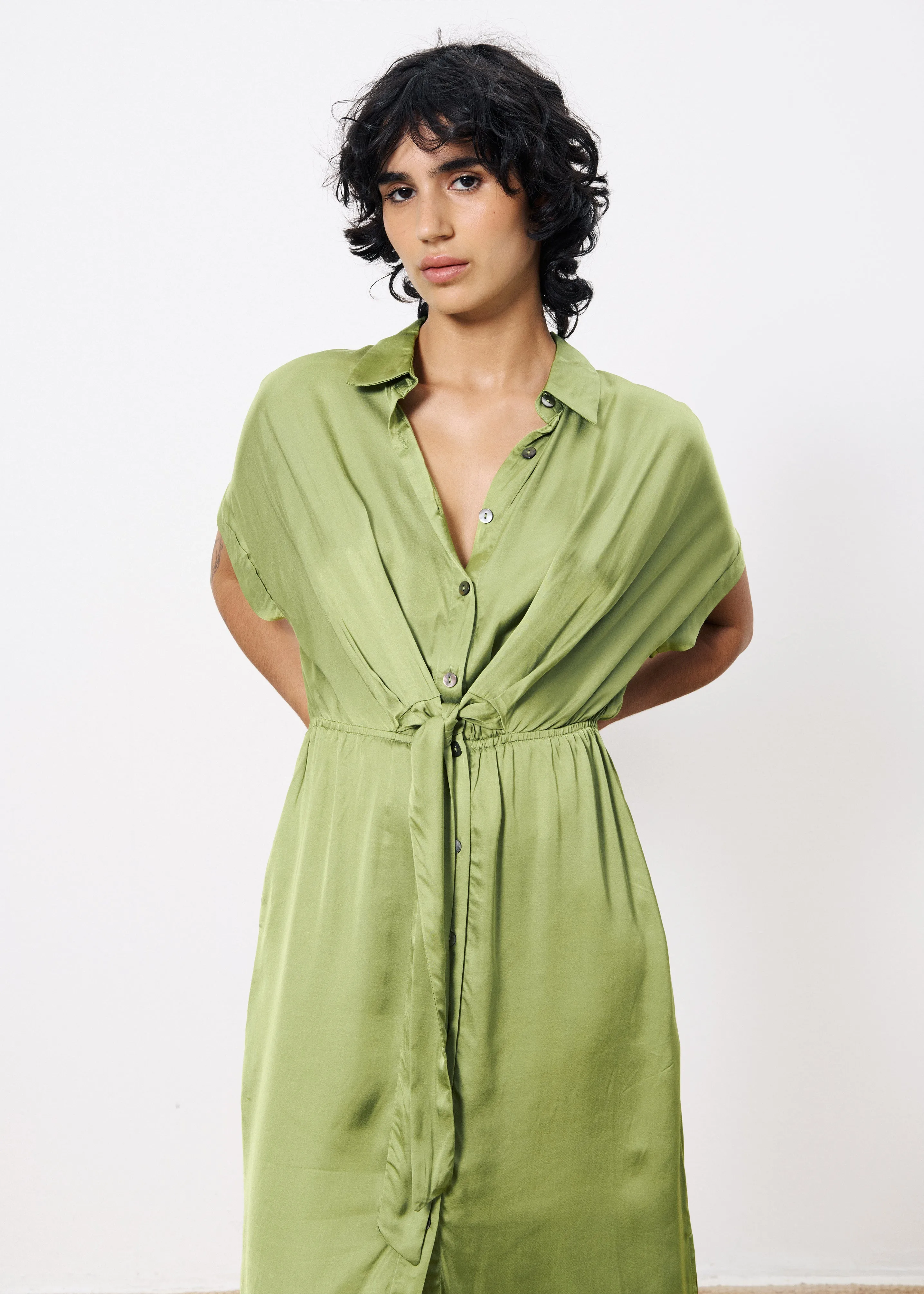 Robe ESTEE Citron vert sold by FRNCH product image thumbnail 4