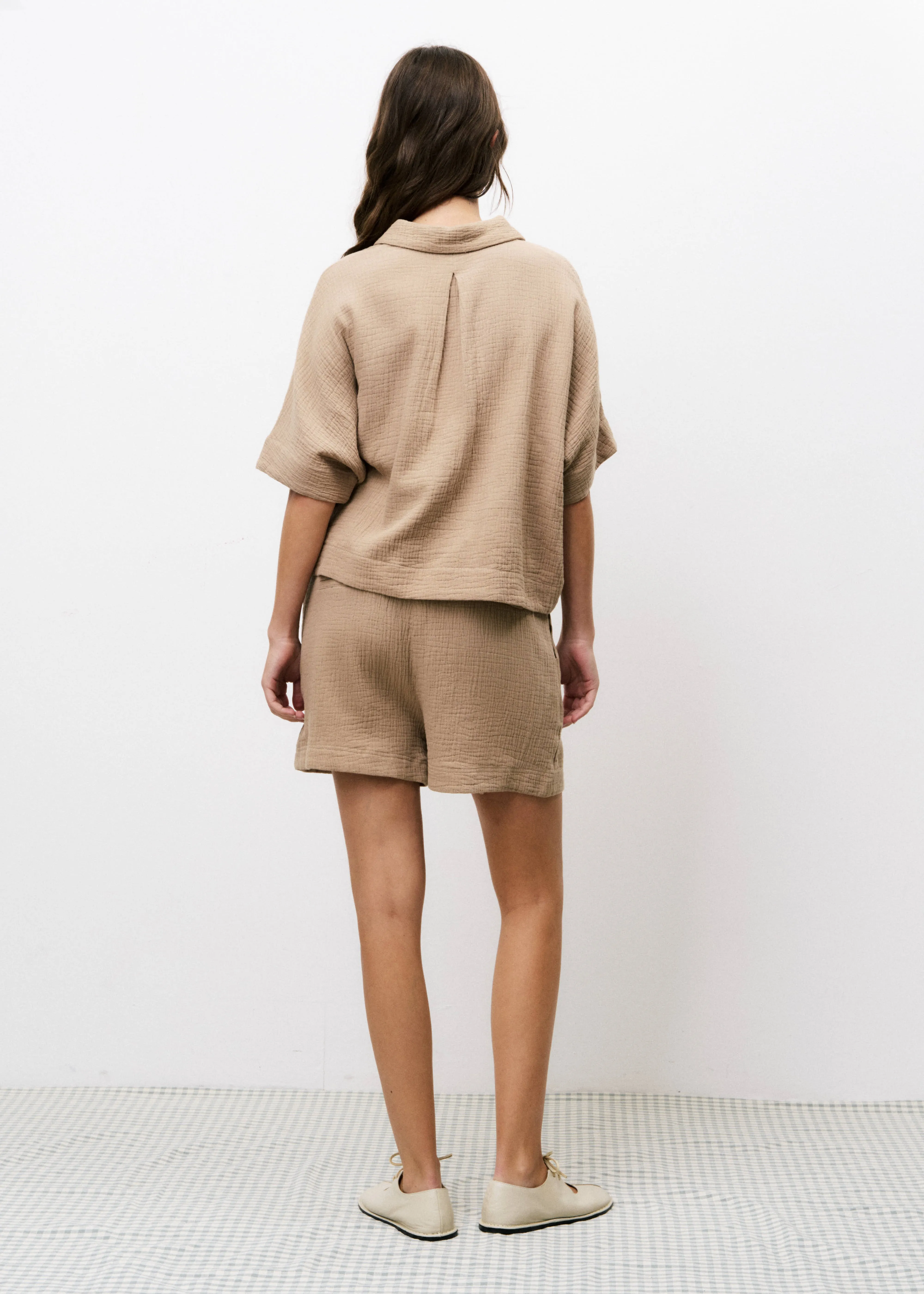 Short NERLINE Beige sold by FRNCH product image thumbnail 3