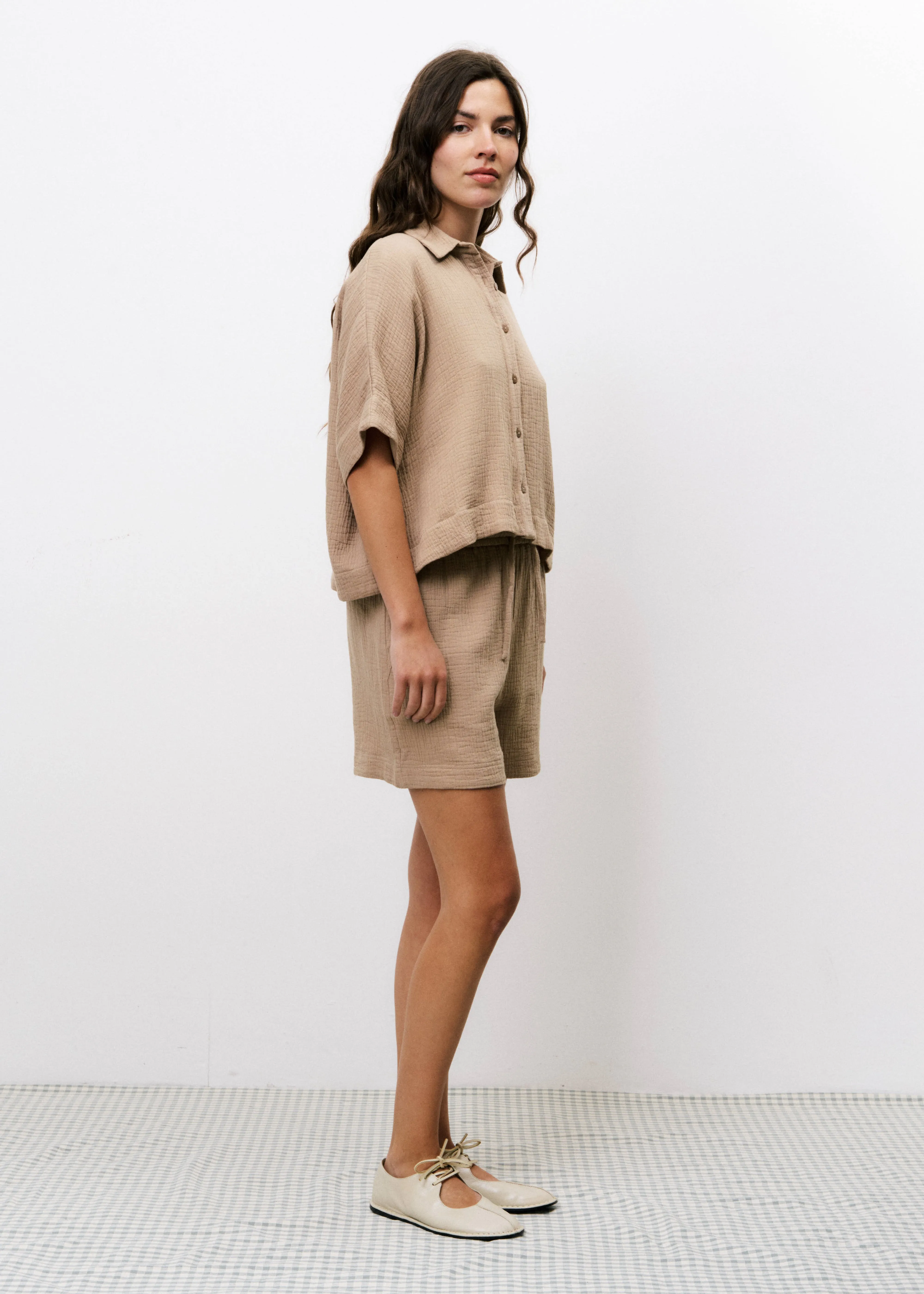 Short NERLINE Beige sold by FRNCH product image thumbnail 2