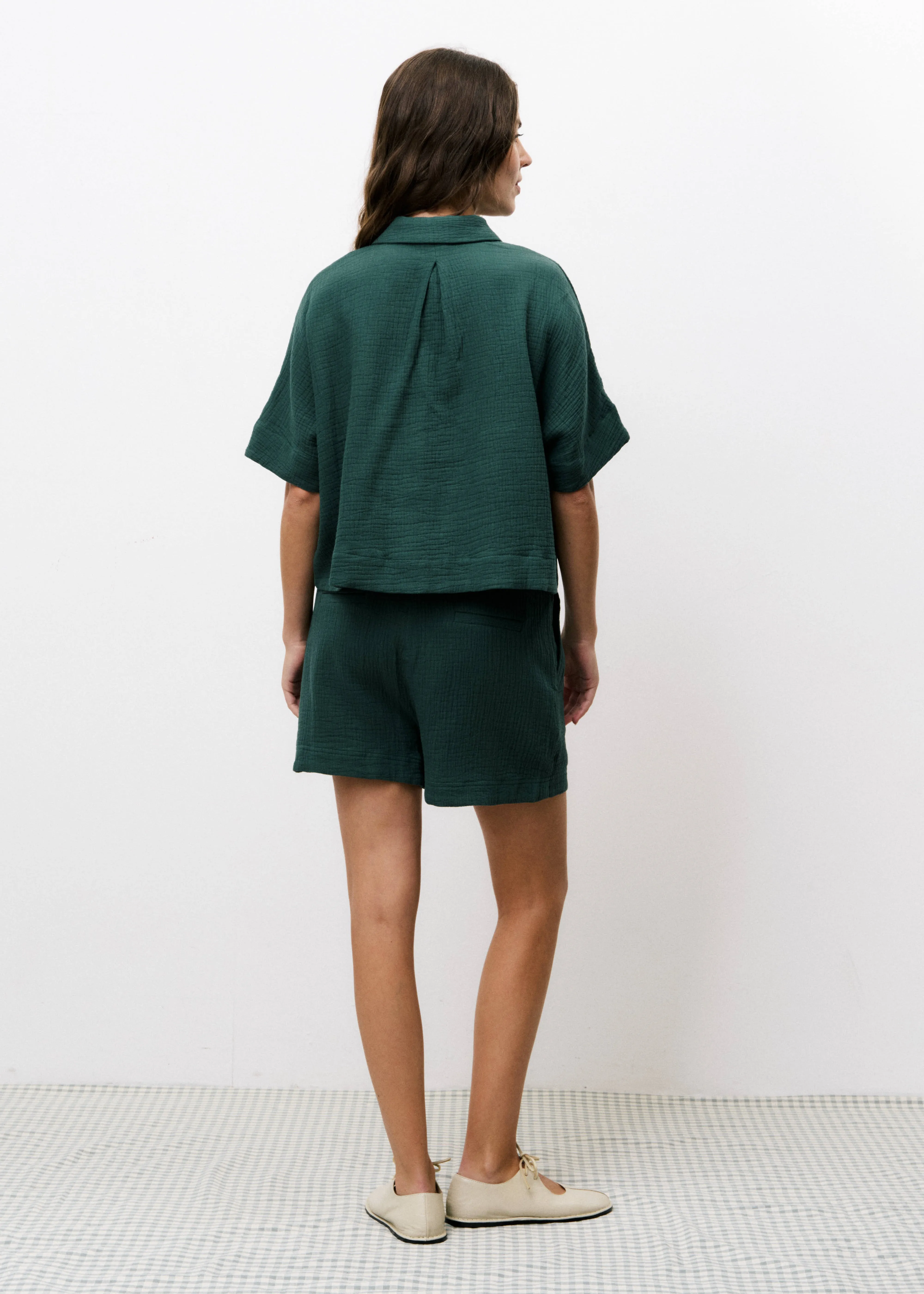 Short NERLINE Vert mousse sold by FRNCH product image thumbnail 3