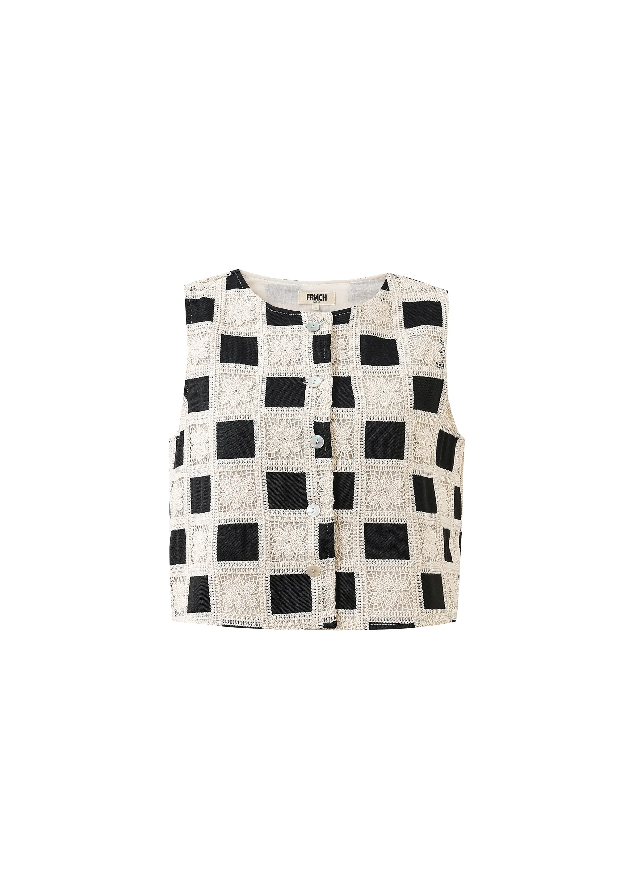 Top LAISSA Creme sold by FRNCH