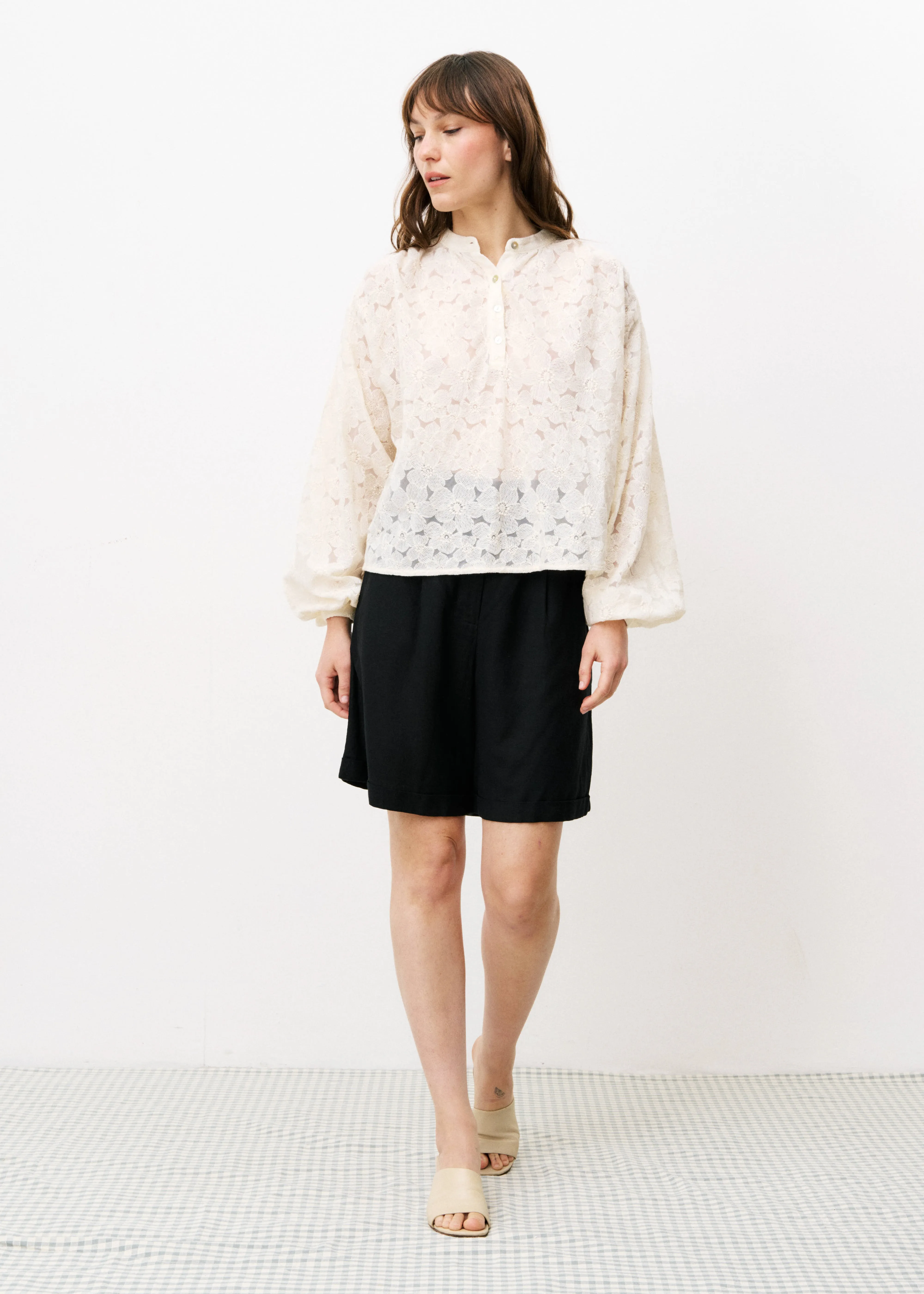 Blouse NORHEN Creme sold by FRNCH