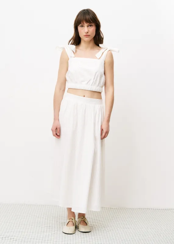 Top NAHID Blanc sold by FRNCH