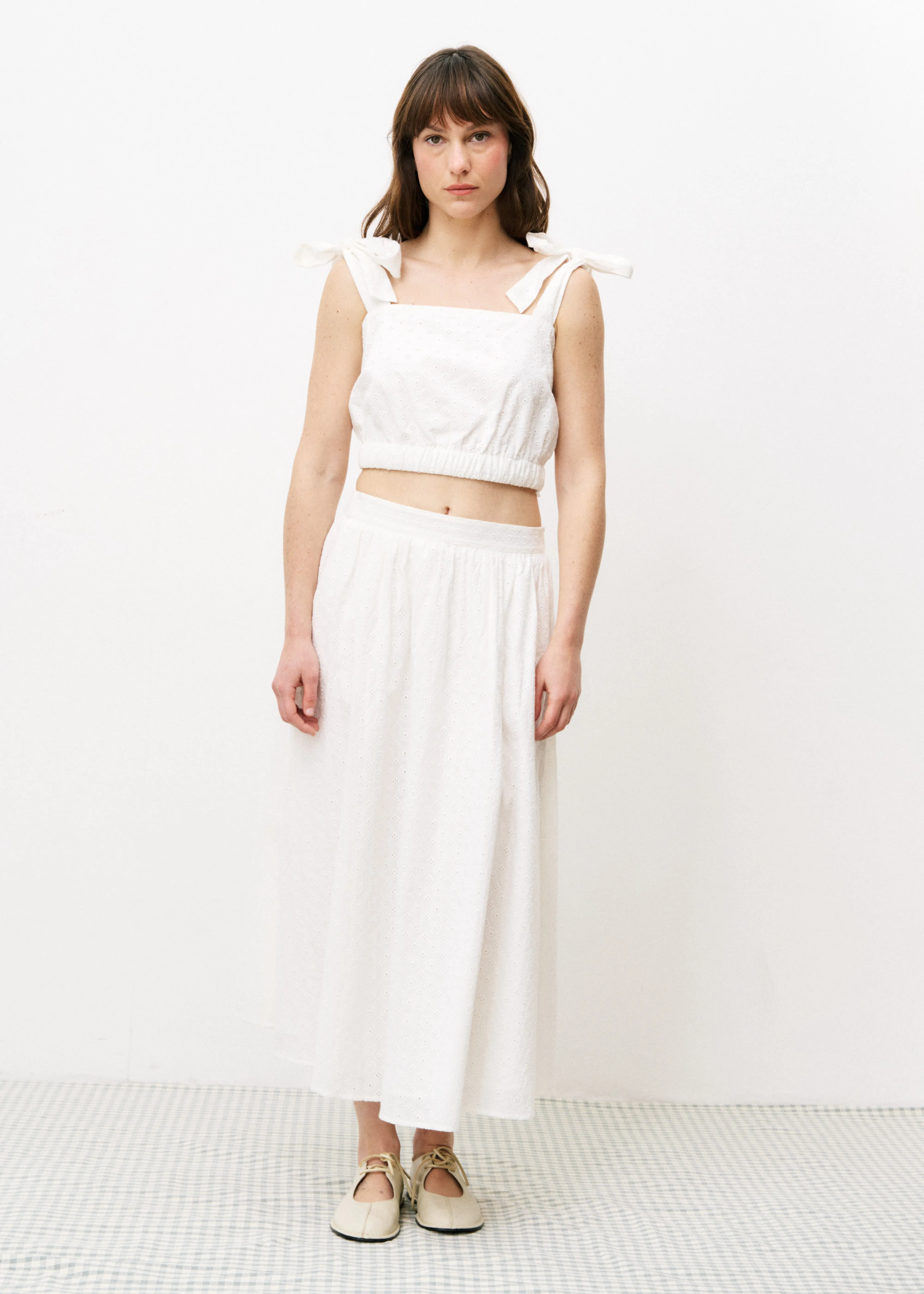 Top NAHID Blanc sold by FRNCH