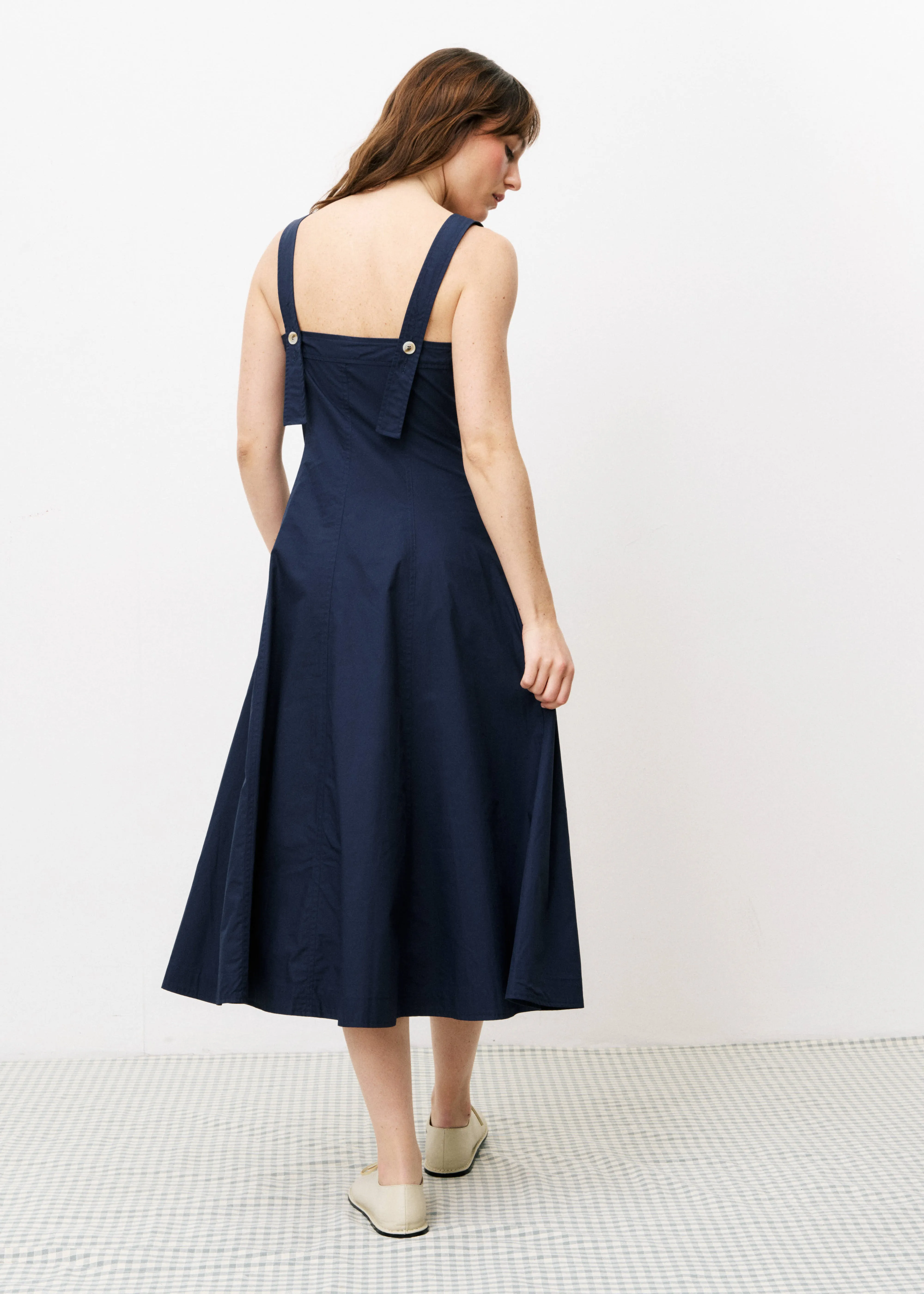 Robe ALFREDA Bleu marine sold by FRNCH product image thumbnail 3